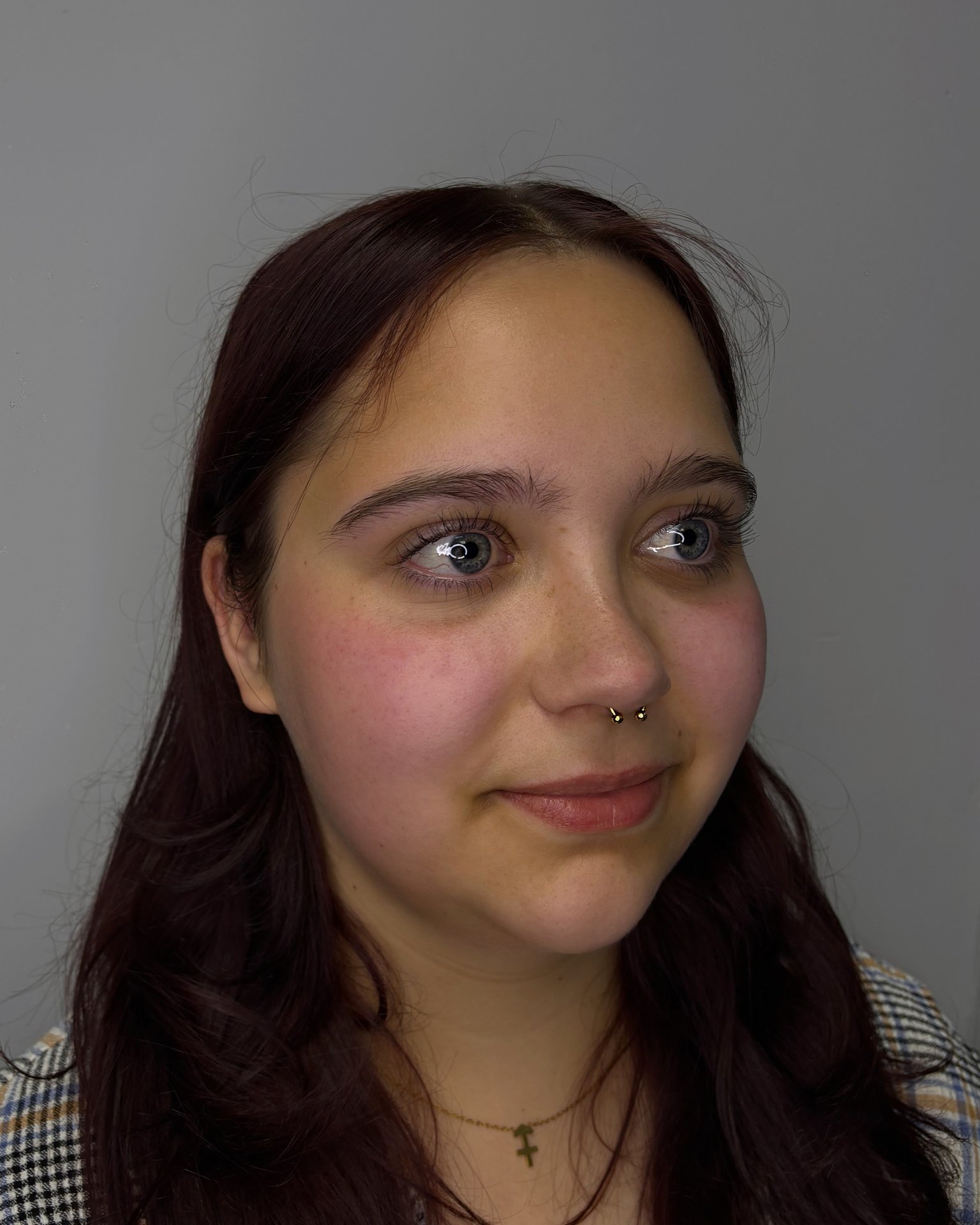Kolczyk septum z tytanu chirurgicznego ASTM F136 - model 06