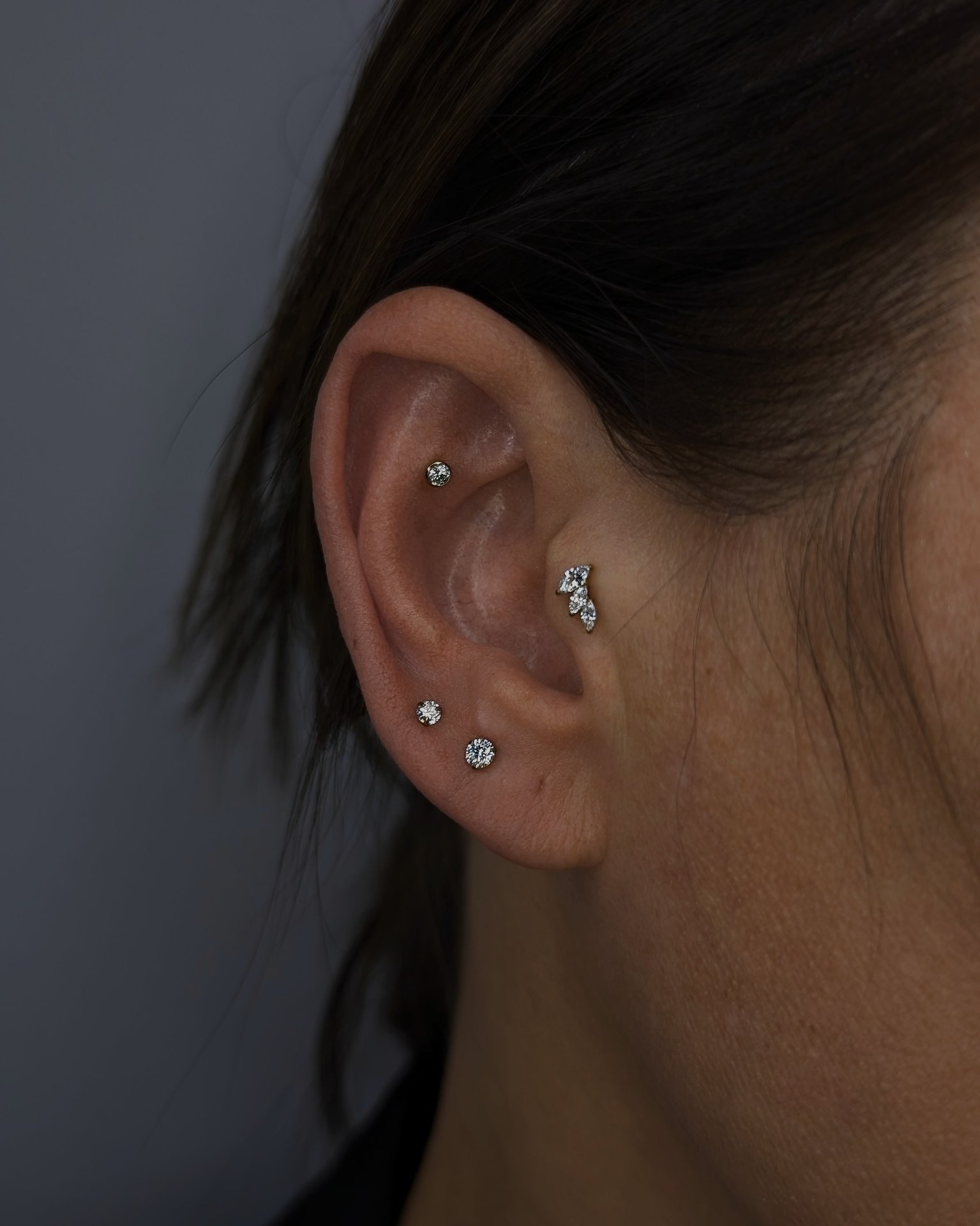 Kolczyk tragus z tytanu chirurgicznego ASTM F136 - model 13