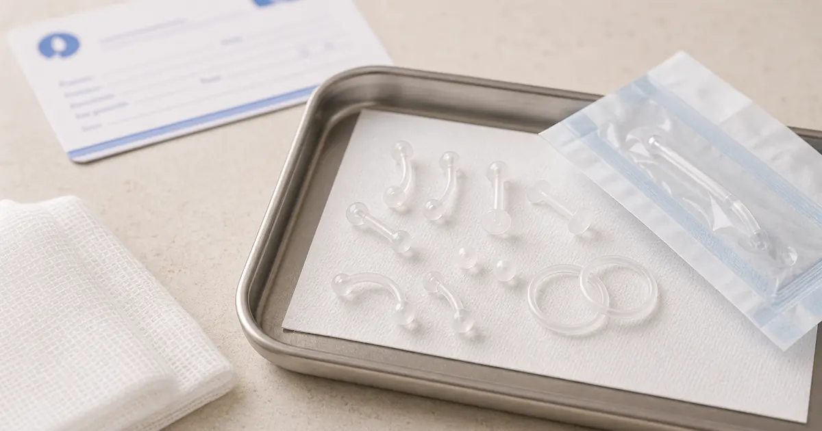 Bioplast i PTFE - kiedy plastik w piercingu ma sens