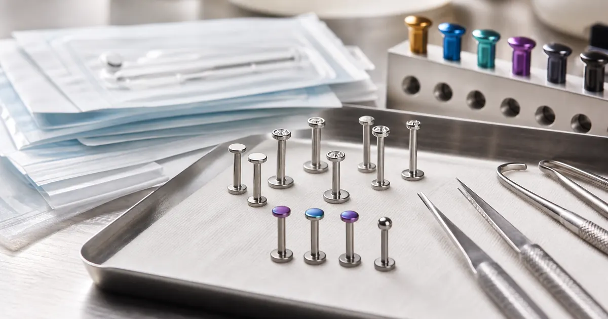 Tytan implant grade - dlaczego to standard na nowy kolczyk
